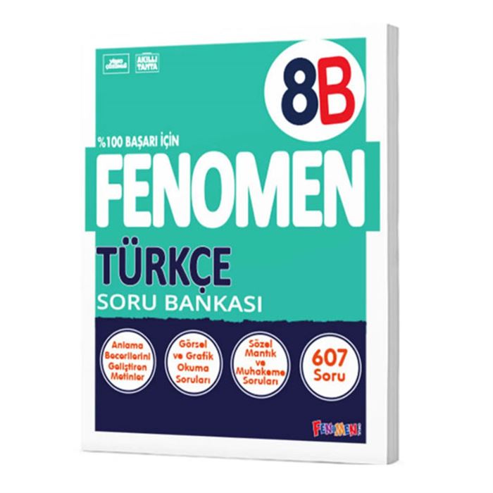 GAMA 8. SINIF FENOMEN TÜRKÇE B SORU BANKASI