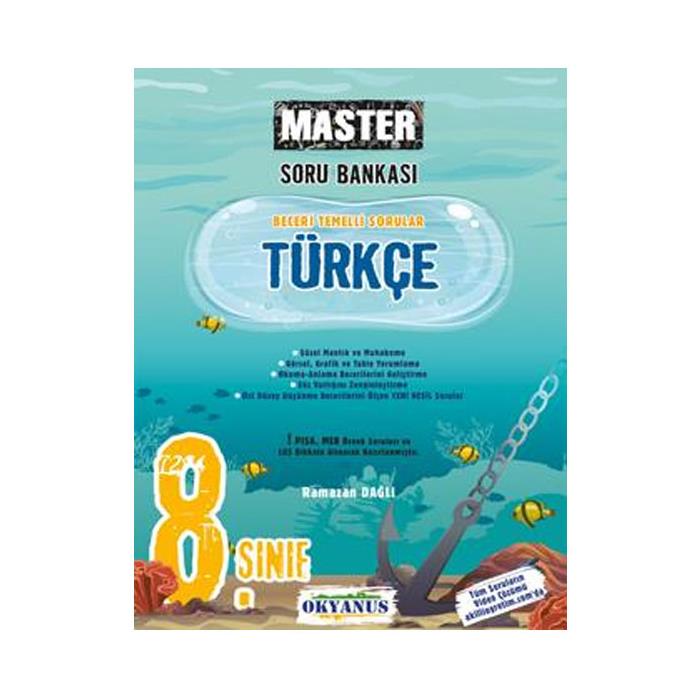 OKYANUS 8. SINIF LGS MASTER TÜRKÇE SORU BANKASI