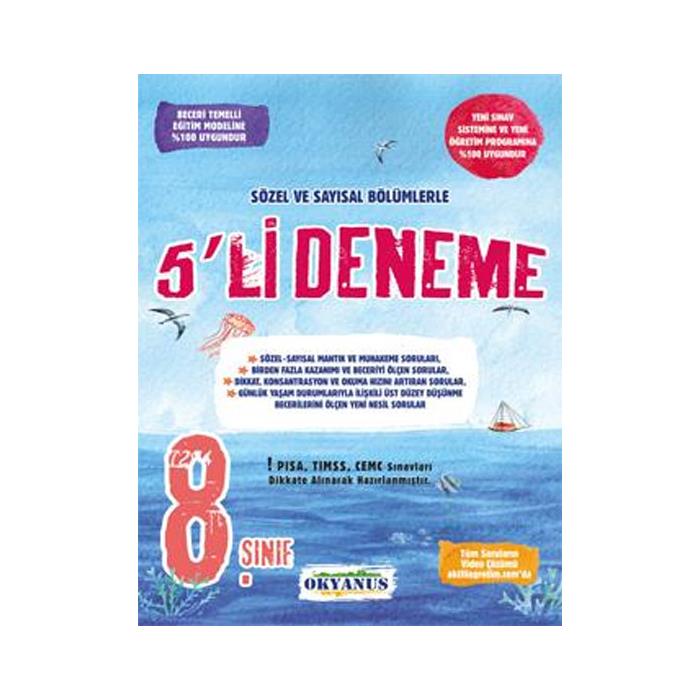 OKYANUS 8. SINIF 5 Lİ DENEME