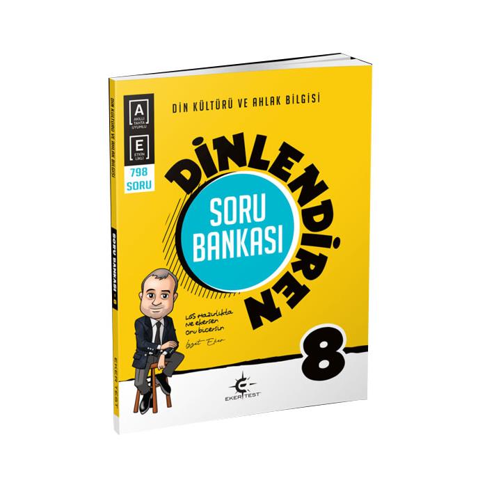 EKERTEST 8.SINIF DİN KÜLTÜRÜ VE AHLAK BİLGİSİ DİNLENDİREN DEFTER KONU ANLATIMLI