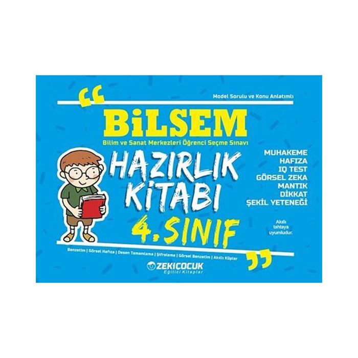 Bilsem 1.Sınıf Hazırlık Kitabı Zeki Çocuk