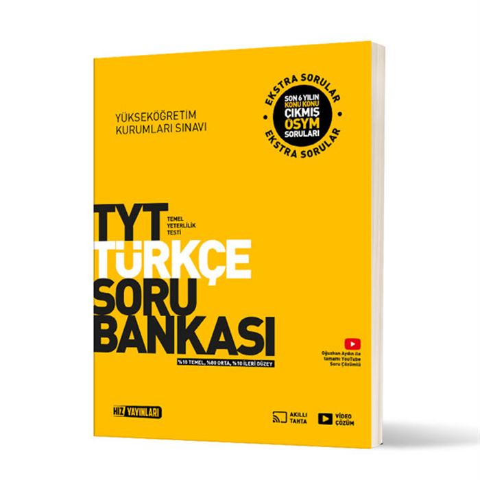 Hız Yayınları TYT Türkçe Soru Bankası