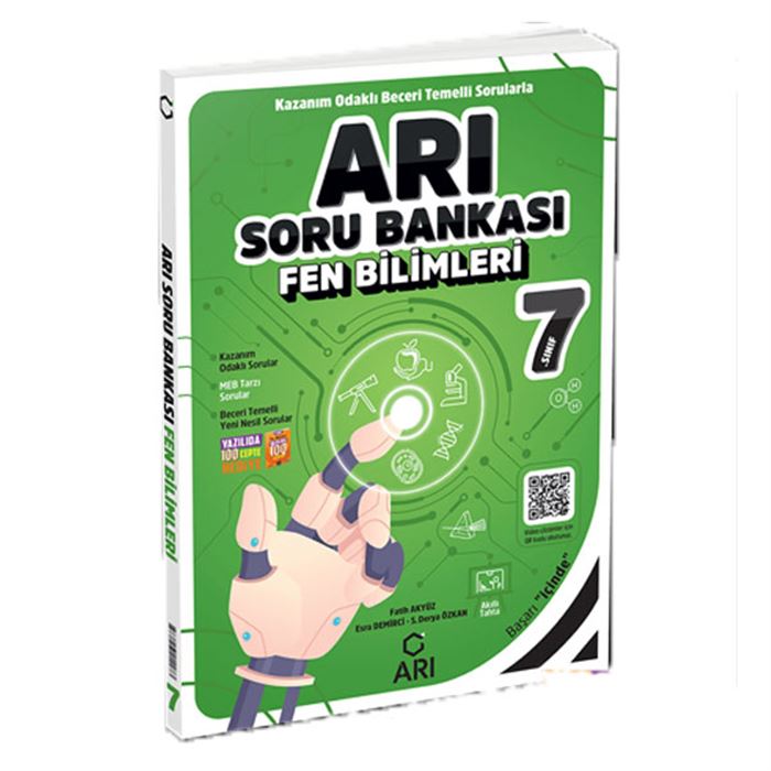 Arı Yayıncılık 7. Sınıf Fen Bilimleri Arı Soru Bankası