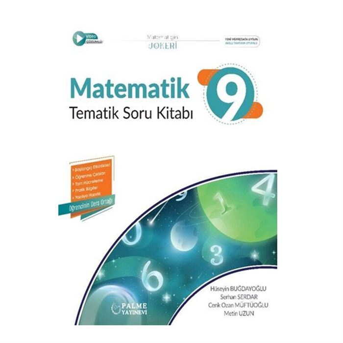 Palme Yayınevi 9.Sınıf Matematik Tematik Soru Kitabı
