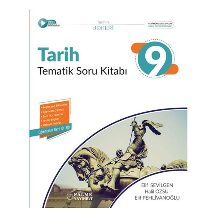 Palme Yayınevi 9.Sınıf Tarih Tematik Soru Kitabı