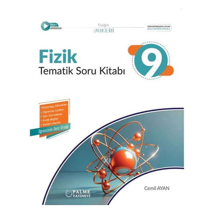 Palme Yayınevi 9.Sınıf Fizik Tematik Soru Kitabı