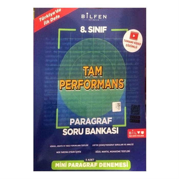 8. Sınıf Tam Performans Paragraf Soru Bankası