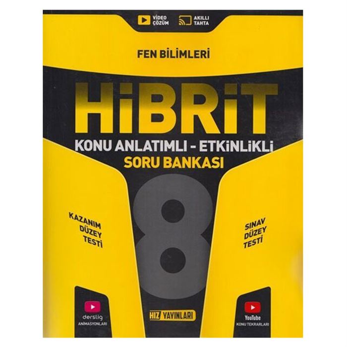 Hız Yayınları TYT Biyoloji Soru Bankası Kitabı