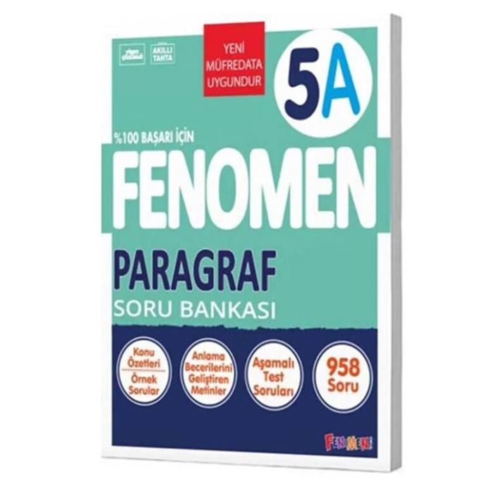 FENOMEN 5. Sınıf Paragraf A Soru Bankası