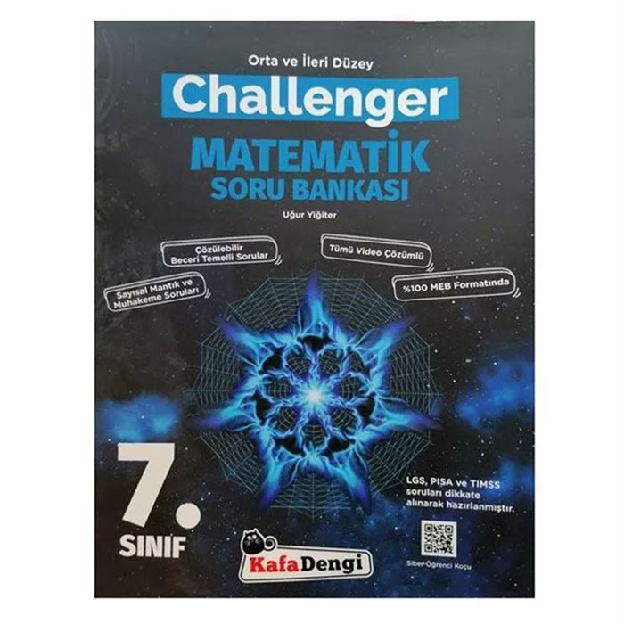 7.Sınıf Challenger Matematik Soru Bankası (Tümü Video Çözümlü)