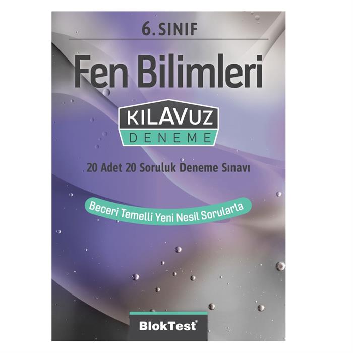 TUDEM 6.SINIF BLOKTEST FEN BİLİMLERİ KILAVUZ DENEME
