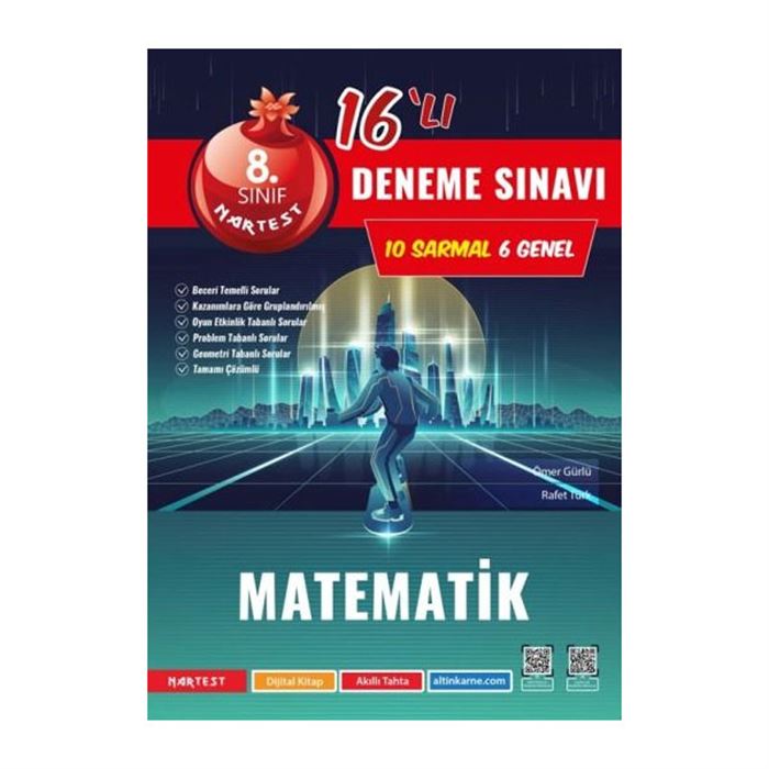 NARTEST 8. SINIF MOD MATEMATİK 16'LI DENEME