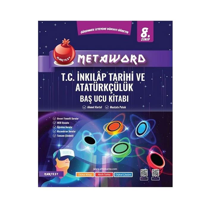 NARTEST 8. SINIF METAWORD T.C. İNKİLAP TARİHİ VE ATATÜRKÇÜLÜK BAŞ UCU KİTABI