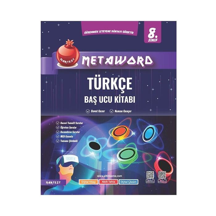 NARTEST 8. SINIF METAWORD TÜRKÇE BAŞ UCU KİTABI