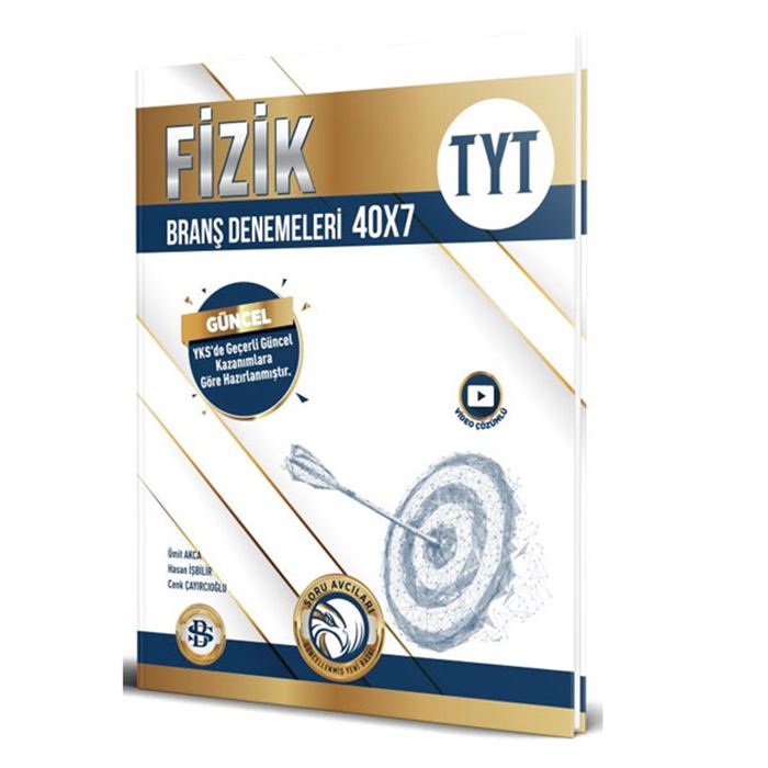 BİLGİ SARMAL TYT FİZİK 40x7 BRANŞ DENEMELERİ