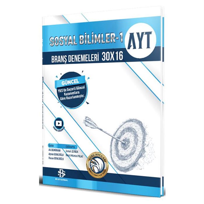 Sarmal Yks Ayt Deneme 30 Lu Sosyal Blm-1 - 2023