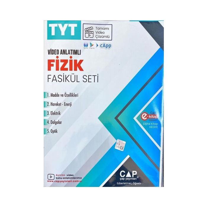 ÇAP YAYINLARI TYT FİZİK SETİ 2023