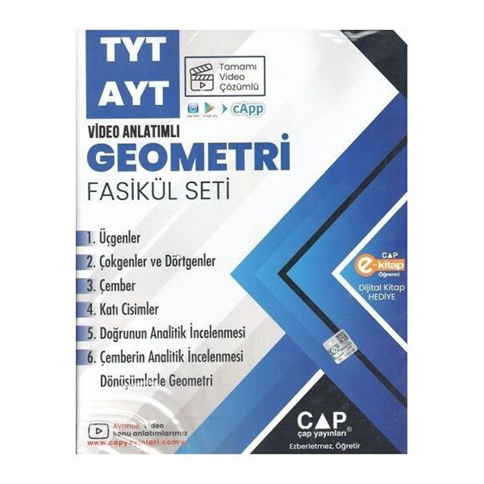 Çap TYT AYT Geometri Seti