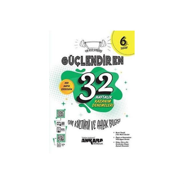 ANKARA 6.SINIF GÜÇLENDİREN DİN DENEME