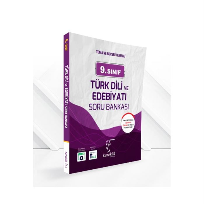 Karekök Yayınları 9. Sınıf Türk Dili ve Edebiyatı Soru Bankası