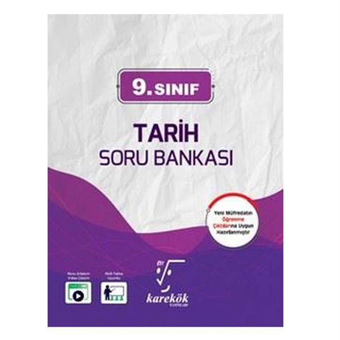 Karekök Yayınları 9 .Sınıf Tarih Soru Bankası
