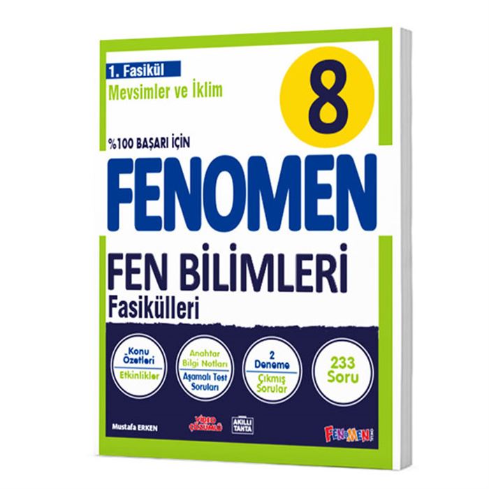 6 Matematik Haftalık Kazanım Kavrama Denemeleri (44 Fasikül)