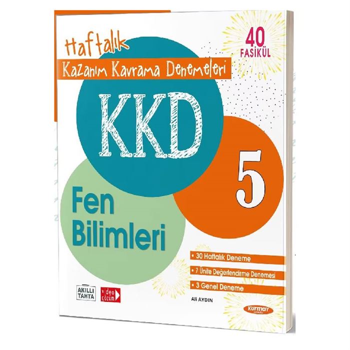 5 Fen Bilimleri Haftalık Kazanım Kavrama Denemeleri (40 Fasikül)