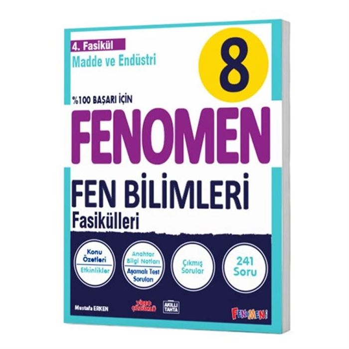 GAMA 8. SINIF FENOMEN FEN BİLİMLERİ 4. FASİKÜL - MADDE VE ENDÜSTRİ