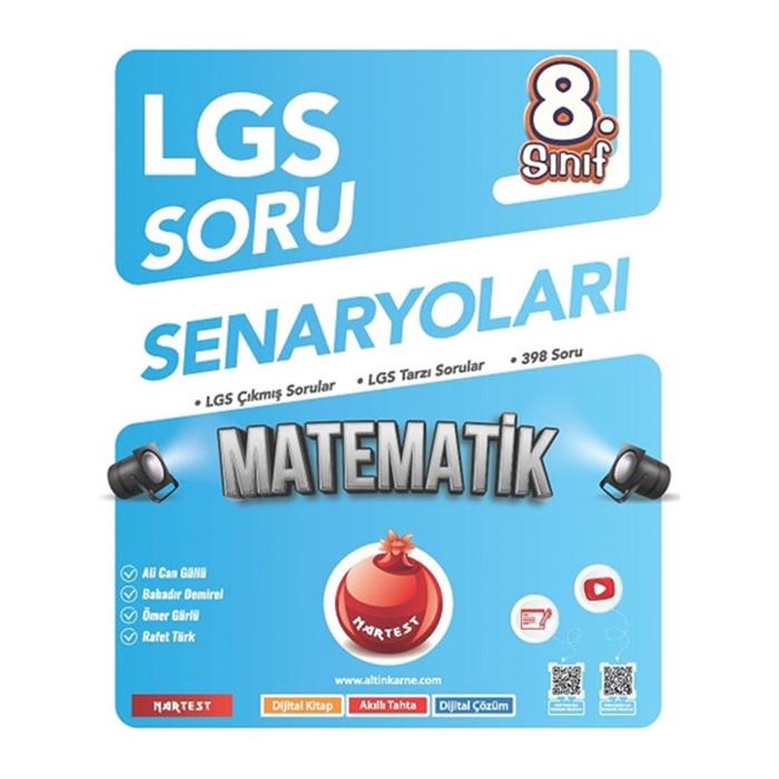 NARTEST 8. SINIF LGS SORU SENERYOLARI MATEMETİK
