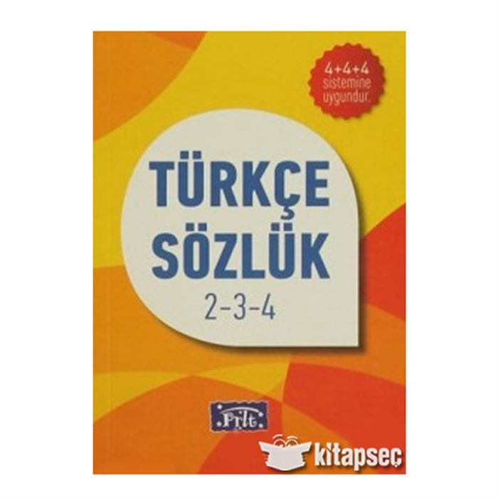 Parilti-Türkçe Sözlük İlköğretim 1-2-3-4-5